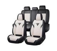 para Cupra Formentor 2020-2026, Fundas Asientos Coche Cuero Juegos De Cubreasientos Antideslizante Trasero Accesorios,A/Black-White