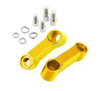 para CV3 para DTX360 para AK550 Espejo Retrovisor Extensible Accesorios De Motocicleta Espejos Soporte De Extensión Elevador Adaptador De Espejo(Yellow)