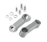 para CV3 para DTX360 para AK550 Espejo Retrovisor Extensible Accesorios De Motocicleta Espejos Soporte De Extensión Elevador Adaptador De Espejo(Gray)