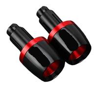 para D&ucati para Mon&ster 400 620 para Mon&ster 695 696 750 para Mon&ster 796 797 800 Extremos Puños Manillar Motocicleta Tapón Extremo Tapa Contrapesos Manillar Moto(Rojo)