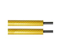 Para Dacia Para Jogger 2021-2024 Wagon Maletero Trasero Amortiguadores Gas Resortes Soportes Elevación De Portón Trasero(Yellow Carbon Fiber)