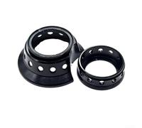Para DAIWA Fishing Reel Anillo decorativo para STEEZ LTD y para ALPHAS Air TW CNC mecanizado (negro)