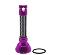 Para Daiwa Fuego Exceler Caldia Prorex Taula Excelt Luvias Airity Certate Lulas Reel Barra de equilibrio de aluminio anodizado y anillo de sellado rojo (púrpura)