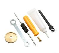 Para DAIWA para FUEGO SV BaitCasting Reel Drive Gear Set 2 engranajes con kit de herramientas esenciales para actualizaciones (mano izquierda)