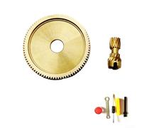 Para DAIWA para FUEGO SV Carrete de pesca Juego de engranajes de repuesto con 2 engranajes de metal y accesorios de herramientas (mano derecha)