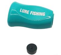 Para DAIWA para SLP Style Carbon Fiber Fishing Reel Knobs, 4 9g Lightweight Replacement for and Casting Reels (1set Blue)