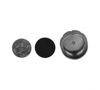 Para DAIWA para STEEZ A perilla de ajuste de freno 13-0.5 rosca componente de metal para control de tensión de bobina encendido para STEEZ ALTD AHLC SV SV (gris plateado)