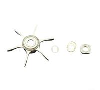 Para DAIWA para ZILLION Baitcasting juego de piezas de carrete de pesca mejora tu rendimiento con Six Star Drag (mano izquierda plateada)