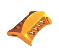 Para DAIWA Pesca Carrete Embrague Placa de prensa Aleación de aluminio Proceso CNC para TATULA para elite para más de PE TW para zillion Rueda de gota de agua Mod (oro oscuro)