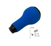 Para DAIWA Series Fishing Reel Handle Knob Grip para spinningscasting carretes hechos de EVA y corcho de goma, viene con llave hexagonal, rodamientos y tornillos (1 juego azul)