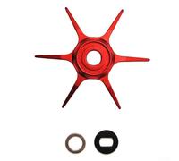 Para DAIWA Six Star Drag Brake Fishing Reel Wrench 65mm con instalación interna y estructura de resorte para Steez, Zillion, Tatula, Salamandra, Alphas SV TW (rojo)