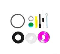 Para Daiwa Tatula Tipo Hd 150 200 Baitcasting Carrete Descarga Alarma Arrastre Click Kit Con Pastillas De Freno De Fibra De Carbono Y Anillo De Acero Inoxidable Engranaje Más Amortiguación Grasa