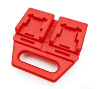 Para DCB18518V DCB20820V DCB60920V 14.4V BAT614 18V BAT618 Compatible para estante de almacenamiento de batería hecho de material ABS para uso diario (MWQ)