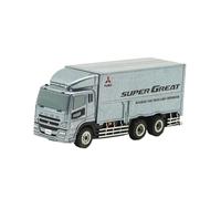 para De Colección Camiones Transporte Simulación Modelo Camión Aleación SuperGreat Versión Q De Fundición A Presión(Blue)