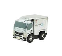 para De Colección Camiones Transporte Simulación Modelo Camión Aleación SuperGreat Versión Q De Fundición A Presión(White)