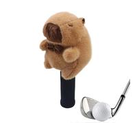 para de Golf, Cubierta de Cabeza de Animal de Felpa de Dibujos Animados, Protector Suave para Conductor de Golf, 3 Palos de Madera y 5 de Madera, Divertido Equipo de protección Decorativo