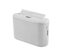 para de pañuelos de baño, dispensador de Toallas faciales, con Ventana de visualización, Soporte de pañuelos faciales de Apertura de 9 Pulgadas, para baño, hogar, encimera, Escritorio