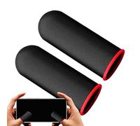 para Dedos para Juegos móviles, Fundas para Dedos para Juegos - Puños de Dedo antisudor de Fibra de Carbono - portátiles para los Dedos para Mejorar la sensibilidad de los Dedos