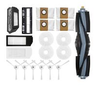 Para Deebot para X1 y para Omni para Turbo Robot Aspirador Repuesto de Toallitas de Filtro de Cepillo Lateral
