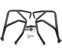 Para defensas de motos deportivas Protector de parachoques motocicleta para Benelli TRK702 TRK702X 2022-2024 protección motor barra choque marco y carenado(Upper(black))