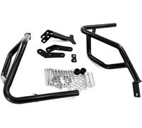 Para defensas de motos deportivas Protector de parachoques motocicleta para TRANSALP XL 750 2023 2024 para protección motor barra choque marco carenado(Lower(black))