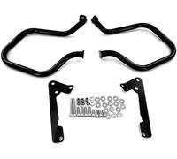 Para defensas de motos deportivas Protector de parachoques para motocicleta, protección motor, alforjas laterales y barras para BMW R1250RT (2018-2023)(Black Rear Bumper)