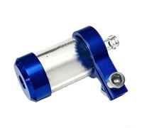 para depósito Freno para moto Aleación Aluminio para depósito | Filtro aceite eficaz, adapta bomba hidráulica, mejora frenado ombustible óptima(Blue)