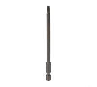 Para destornillador Torx de 100 mm para T8 para T10 para T15 para t20 para T25 T27 para T30 T40 uso industrial 6,35 mm vástago hexagonal construcción de aleación endurecida (para t20)
