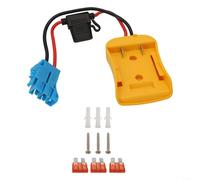 Para Dewalt 20V Adaptador de batería con cable 12AWG para 12V Riding Toys Conversion (azul)