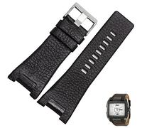 Para diesel DZ1216 DZ1273 DZ4246 DZ4247DZ287 Muñecas de muñeca Bandas de cuero de cuero marrón negro 32 * 17 mm Bandas de hombres dedicados