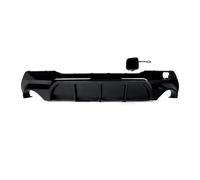 para Difusor Parachoques Trasero Serie 1 F40 2019-2024 Kit Carrocería Alerón 116i 118d 120d 128ti M135i Spoiler Wing Lip Alerón Trasero(Dual Exhaust)