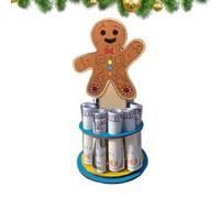 para Dinero de Navidad, Hechos a Mano, de Madera de Papá Noel, decoración de de Madera Hecha a Mano, Soporte para Dinero