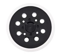 Para discos de lijado Bosch de 125 mm para Pex 400 AE y Pex 300 AE, placa de lijado con gancho y bucle, 8 agujeros