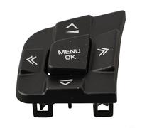 Para Discovery Sport 2015-2019, cubierta para interruptor de volante izquierdo, cubierta de plástico para el botón del volante, interruptor interior del coche