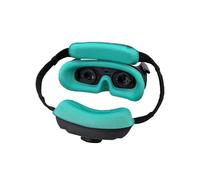 Para DJI AVATA 2 GOGGLES 3 Almohadillas de Esponja Antideslizantes a Prueba de Golpes para Frente, la Espalda y el Cerebro, y Funda Antipolvo para Gafas GOGGLES 3. (Verde)