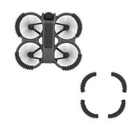 para DJI Avata 2 Protector de hélices, protector de hélices para hélices de drones, diseño ligero, anillo de protección, cubierta de protección de hélices (negro)