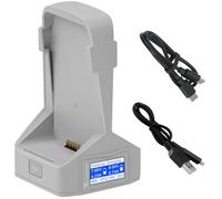 Para DJI FLIP - Hub de carga paralelo, administrador de batería con pantalla digital, cargador bidireccional vertical de carga de almacenamiento, cargador de batería para DJI FLIP, accesorios de carga