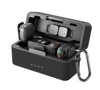 para dji Mic 3 Funda de Silicona Portátil, Antiarañazos, a Prueba de Golpes, Funda Protectora, Micrófono Mic3, Carcasa Suave Lavable con Hebilla