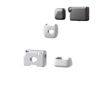 Para DJI Mic Mini Funda Protectora De Silicona Antiarañazos y Anticaídas, Base De Carga/Micrófono/Transmisor Mic Mini, Accesorios Portátiles De Carcasa Blanda. (1TX+1 RX Set Gris)