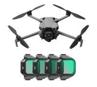 para dji Mini 5 Pro Filtros Ópticos Atenuador de Polarización CPL Filtro de Niebla Negra ND8/16/32/64/1000 UV Filtro Reductor de Luz, Protector de Lente para Mini5 Pro,Night/Star (UV+ND8+ND16+ND64)