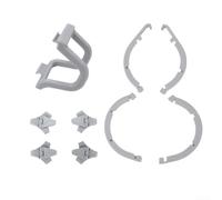 Para DJI NEO 2 para kit de protección contra impactos con cubierta resistente a los arañazos y trípode plegable para aumentar la altura y la estabilidad durante el vuelo y el transporte (gris)