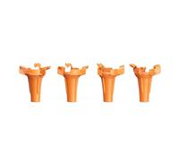 Para DJI NEO Extensión de liberación rápida para tren de aterrizaje, soporte de aumento de altura, accesorios de protección de patas de aterrizaje (naranja)
