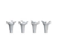 Para DJI NEO Extensión de liberación rápida para tren de aterrizaje, soporte de aumento de altura, accesorios de protección de patas de aterrizaje (gris)