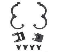 Para DJI NEO2 Accesorios de protección de hélice con anillo protector de parachoques y soporte de elevación para seguridad de vuelo (negro)