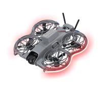 Para DJI Neo2 Correa de Luz de Vuelo Nocturno, Decoración de Seguridad, Lámpara de Neón Ajustable e Impermeable, Luz LED de Alta Luminosidad para Dron Neo 2 DIY (Rojo)