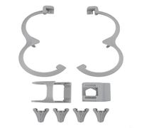 Para DJI NEO2 Propeller Guard Anti Collision Ring Set PC Material Full Coverage Protector Fácil de instalar para Drones Seguridad y Protección de la Hoja durante el vuelo (gris)