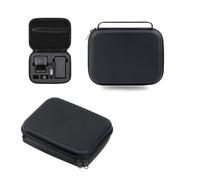 Para DJI OSMO 360 Estuche de Almacenamiento de Gran Capacidad , Bolsa Protectora Antipresión y a Prueba de Golpes, Bolso de Mano Portátil y Organizador de PU Para Cámara Deportiva OSMO 360 (Negro)