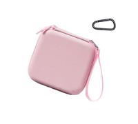Para DJI Osmo ACTION 6 Estuche de Almacenamiento de Accesorios Portátil de Gran Capacidad, Bolsa Organizadora Impermeable y Resistente a Golpes de PU, Bolso de vIaje para Osmo ACTION 6 (Rosa)