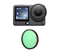 para dji Osmo Action 6 Kit de Filtros Ópticos: CPL Polarizador, Difusor, ND16/32/64, Filtro Reductor de Luz UV, Protector de Lente para Cámara Deportiva Osmo Action 6 (Difusión 1/4)