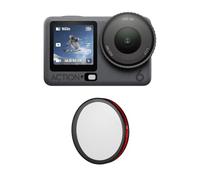 para dji Osmo Action 6 Kit de Filtros Ópticos: CPL Polarizador, Difusor, ND16/32/64, Filtro Reductor de Luz UV, Protector de Lente para Cámara Deportiva Osmo Action 6 (UV)